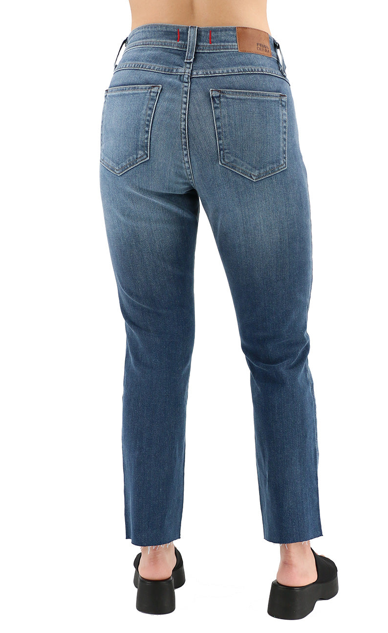 Heather Straight Leg Crop