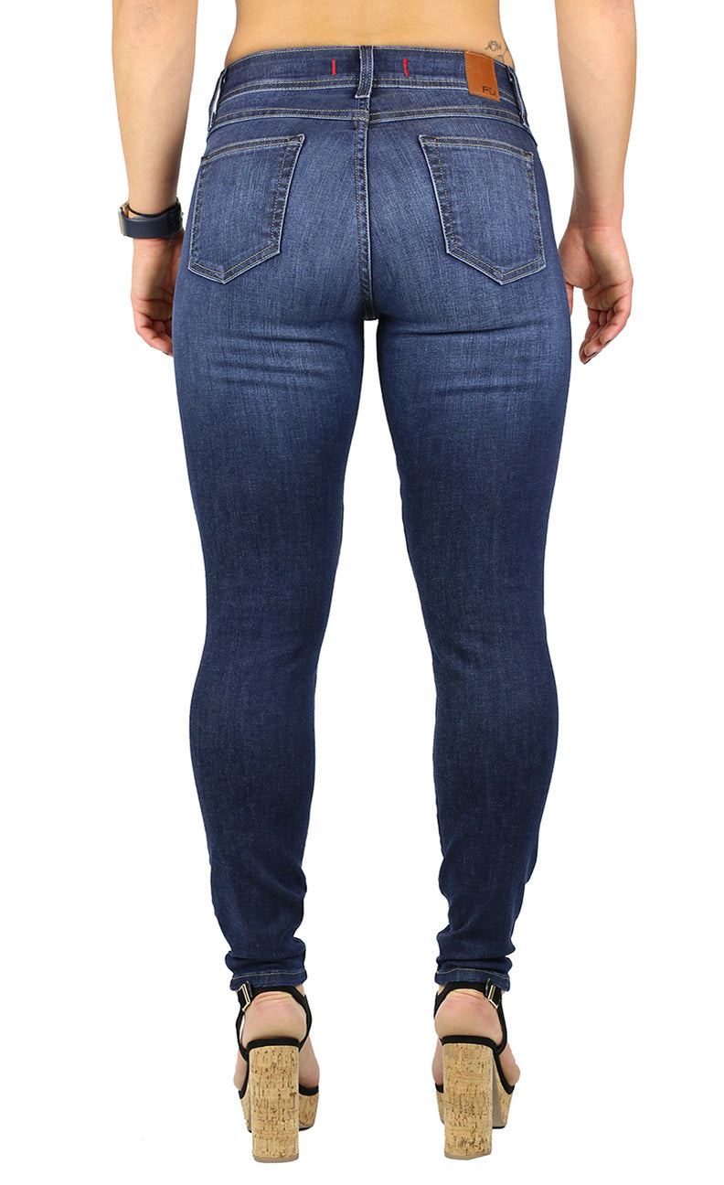 Mika High Rise Petite Skinny Dark Wash