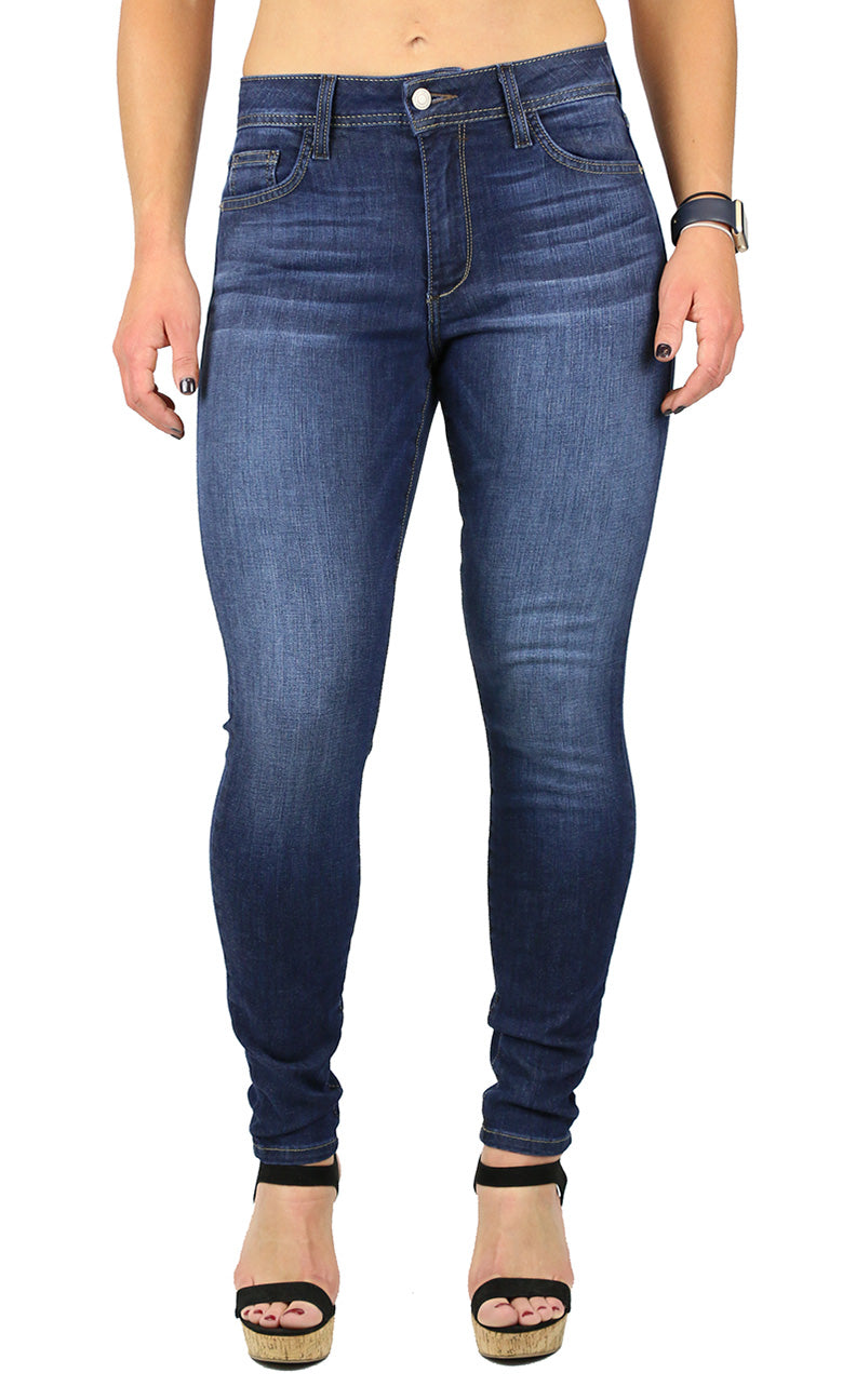 Mika High Rise Petite Skinny Dark Wash