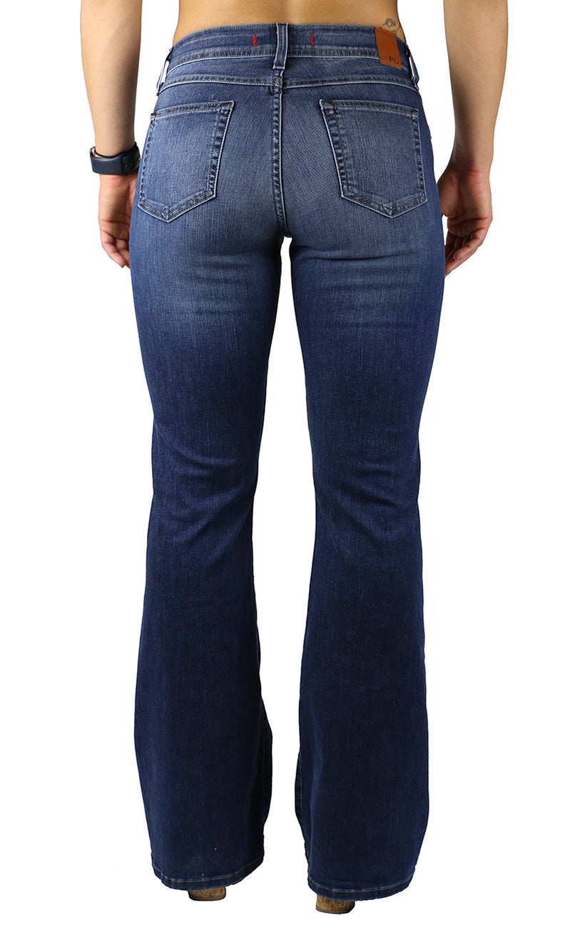 Ellen Flare Dark Wash